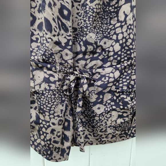 Guess Leopard Print Shorts Romper - Picture 4 of 6